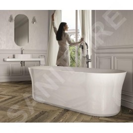 Ravak Ypsilon - Baignoire sur pied, 1800x800 mm, blanc XC00100026