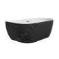Ravak Freedom - Baignoire autoportante 1660x800 mm, noir/blanc XC00100027 Ravak Freedom - Baignoire autoportante 1660x800 mm, noir/blanc XC00100027