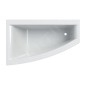Geberit Selnova Square - Baignoire asymétrique 1700x1050x470 mm, gauche, blanc 554.293.01.1 Geberit Selnova Square - Baignoire asymétrique 1700x1050x470 mm, gauche, blanc 554.293.01.1