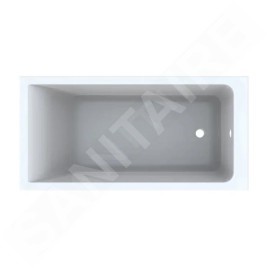 Geberit Selnova Square - Baignoire 1700x750x420 mm, blanc 554.385.01.1