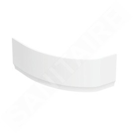 Geberit Selnova - Panneau frontal pour baignoire d'angle gauche Selnova, 1500 mm, blanc 554.872.01.1