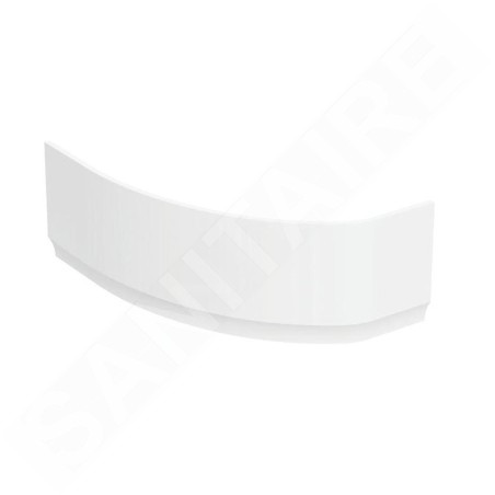 Geberit Selnova - Panneau frontal pour baignoire d'angle gauche Selnova, 1500 mm, blanc 554.872.01.1