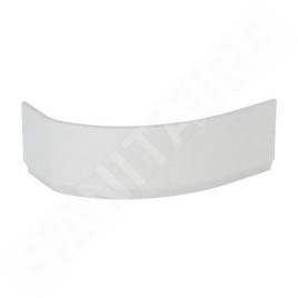 Geberit Selnova - Panneau frontal pour baignoire d'angle droite Selnova, 1500 mm, blanc 554.873.01.1