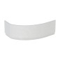 Geberit Selnova - Panneau frontal pour baignoire d'angle droite Selnova, 1600 mm, blanc 554.875.01.1