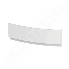 Geberit Selnova Square - Panneau frontal pour baignoire asymétrique,1700 mm, blanc 554.892.01.1
