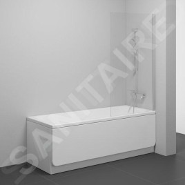 Ravak Nexty - Ecran de salle de bains 800x1400 mm, verre satiné/clair 7O840U00Z1