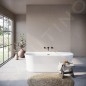 Ravak Ypsilon Wall - Baignoire autoportante, 1780x860 mm, blanche XC00100028 Ravak Ypsilon Wall - Baignoire autoportante, 1780x860 mm, blanche XC00100028