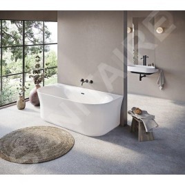 Ravak Ypsilon Wall - Baignoire autoportante, 1780x860 mm, blanche XC00100028