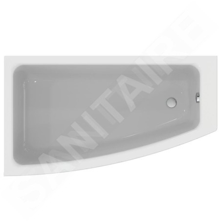 Ideal Standard i.Life - Baignoire d'angle 1600x900 mm, gauche, blanc T476801