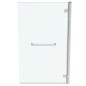Ideal Standard i.Life - Paroi de baignoire avec porte-serviette, 900 mm, droite, silver bright / verre clair T4888EO