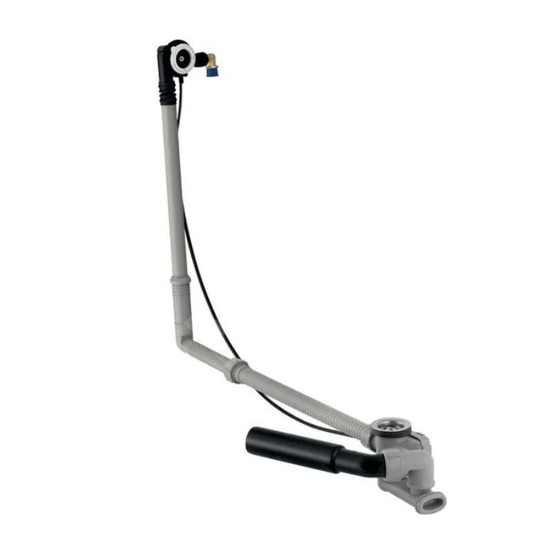 Geberit Accessoires - Garniture de vidage et de trop-plein pour baignoire avec remplissage, longueur 730 mm, chrome 150.701.00.6