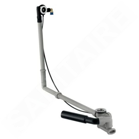 Geberit Accessoires - Garniture de vidage et de trop-plein pour baignoire avec remplissage, longueur 730 mm, chrome 150.701.00.6