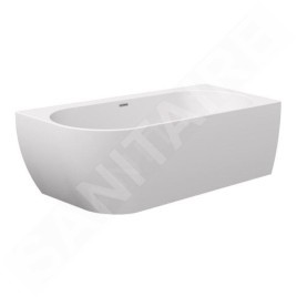 Ravak Freedom Corner - Baignoire 170x80 cm, pour mur à droite, blanc XC00100040