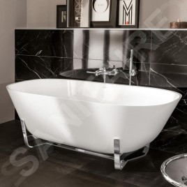 Villeroy & Boch Antheus - Baignoire en îlot 175x80 cm, blanc alpin UBQ175ANH7F400V-01