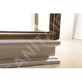 Sapho Kerasan Retro - Receveur de douche en céramique, carré 90x90x20 cm, blanc 133801