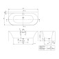 Villeroy & Boch Loop&Friends - Baignoire 170x75 cm, blanc alpin UBA170LOF9CS00V-01 Villeroy & Boch Loop&Friends - Baignoire 170x75 cm, blanc alpin UBA170LOF9CS00V-01
