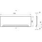 Ravak Panneaux de bain - Tablier frontal pour baignoires, 170 cm, blanc X000001695 Ravak Panneaux de bain - Tablier frontal pour baignoires, 170 cm, blanc X000001695