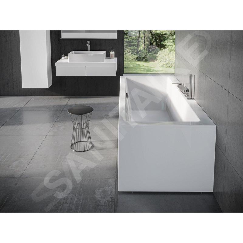 Ravak Panneaux de bain - Panneau latéral pour baignoires, 74 cm, à droite, blanc X000001698
