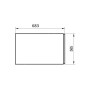 Ravak Panneaux de bain - Panneau latéral pour baignoires, 68 cm, gauche, blanc X000001699 Ravak Panneaux de bain - Panneau latéral pour baignoires, 68 cm, gauche, blanc X000001699
