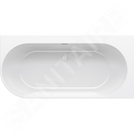 Ravak Freedom Corner - Baignoire 170x80 cm, à droite, blanc XC00100048