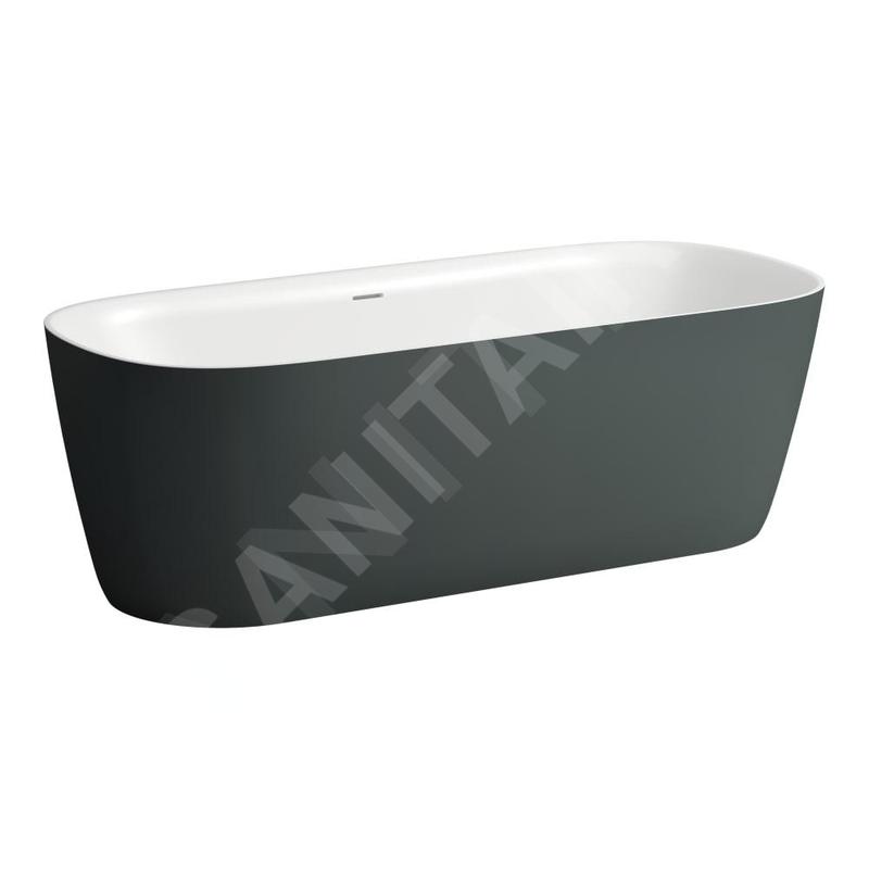 Laufen Meda - Baignoire 180x80 cm, gris/blanc H2201121670001 Laufen Meda - Baignoire 180x80 cm, gris/blanc H2201121670001