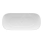 Laufen Meda - Baignoire 180x80 cm, gris/blanc H2201121670001 Laufen Meda - Baignoire 180x80 cm, gris/blanc H2201121670001
