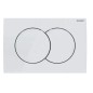 Geberit Duofix - Set de bâti-support, cuvette Gaia et abattant softclose, plaque de déclenchement Delta01, blanc alpin