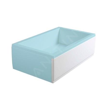 Polysan Deep Plain - Panneau frontal, 110, droit, 110x36 mm, blanc 83659