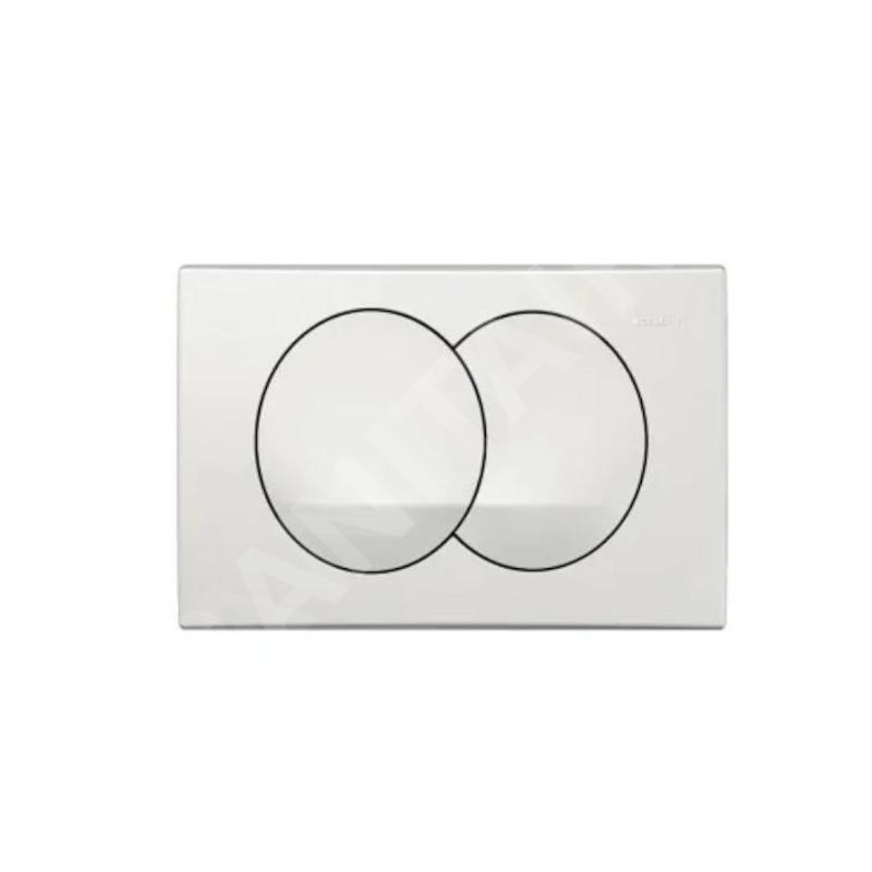 Geberit Delta - Plaque de déclenchement, blanc 115.100.11.5