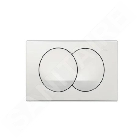 Geberit Delta - Plaque de déclenchement, blanc 115.100.11.5