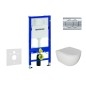 Geberit Duofix - Set de bâti-support, cuvette Oudee et abattant softclose, plaque de déclenchement Delta01, chrome brillant Geberit Duofix - Set de bâti-support, cuvette Oudee et abattant softclose, plaque de déclenchement Delta01, chrome brillant