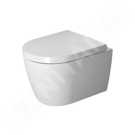 Duravit ME by Starck - WC suspendu, abattant SoftClose, Rimless, blanc alpin 45300900A1