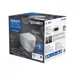 Duravit ME by Starck - WC suspendu, abattant SoftClose, Rimless, blanc alpin 45300900A1