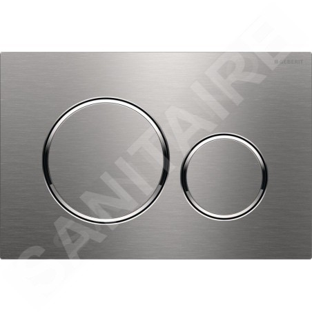 Geberit Sigma20 - Plaque de déclenchement Sigma20, inox 115.882.SN.1