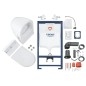 Grohe Solido - Set de bâti-support, cuvette Bau Ceramic avec l'abattant softclose, plaque de déclenchement Skate Cosmopolitan, Grohe Solido - Set de bâti-support, cuvette Bau Ceramic avec l'abattant softclose, plaque de déclenchement Skate Cosmopolitan,