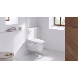Geberit Omega20 - Plaque de déclenchement OMEGA20, blanc/chrome brillant 115.085.KJ.1
