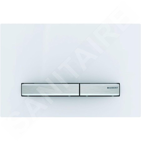 Geberit Sigma50 - Plaque de déclenchement Sigma50, blanc alpin 115.788.11.2