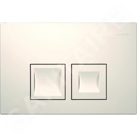 Geberit Duofix - Set d'installation pré-murale, cuvette Alpha avec abattant, plaque de déclenchement Delta35, blanc alpin
