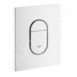 Grohe Arena Cosmo - Plaque de déclenchement, blanc alpin 38844SH0