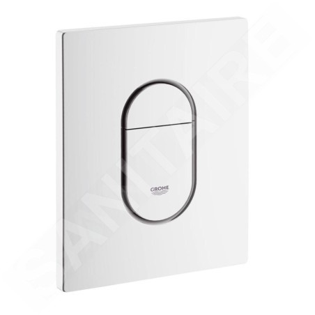 Grohe Arena Cosmo - Plaque de déclenchement, blanc alpin 38844SH0