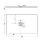 Polysan Flexia - Receveur de douche 1300 x 800 mm, blanc 72899 Polysan Flexia - Receveur de douche 1300 x 800 mm, blanc 72899