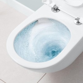 Villeroy & Boch Subway 3.0 - WC suspendu, TwistFlush, AntiBac, CeramicPlus, blanc alpin 4670T0T2