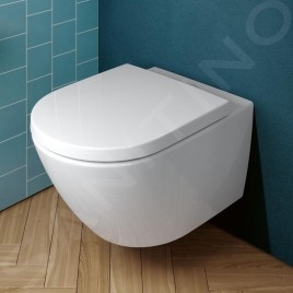 Villeroy & Boch Subway 3.0 - WC suspendu, TwistFlush, AntiBac, CeramicPlus, blanc alpin 4670T0T2