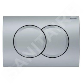 Geberit Duofix - Set de bâti-support, cuvette Oudee et abattant softclose, plaque de déclenchement Delta01, chrome mat