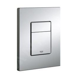 Grohe Rapid SL - Set de bâti-support, WC suspendu Rimless + abattant SoftClose Tesi, plaque de déclenchement Skate