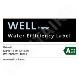 Geberit Sigma20 - Plaque de déclenchement Sigma20, chrome 115.882.KH.1