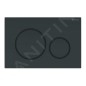 Geberit Sigma20 - Plaque de déclenchement, noir brillant / bordures noir mat 115.882.DW.1