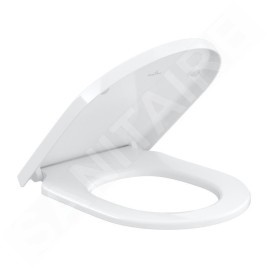 Villeroy & Boch Subway 3.0 - WC suspendu avec abattant SoftClosing, TwistFlush, blanc alpin 4670TS01