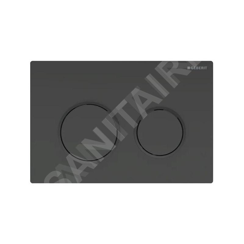 Geberit Omega20 - Plaque de déclenchement, noir 115.085.DW.1