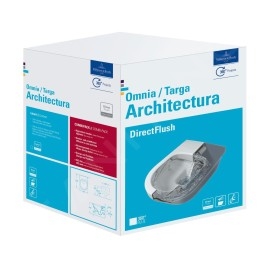 Villeroy & Boch Architectura - WC suspendu, abattant SoftClose, Rimless, avec CeramicPlus, blanc alpin 5684HRR1